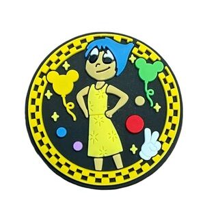 Joy from Inside Out Croc Charm